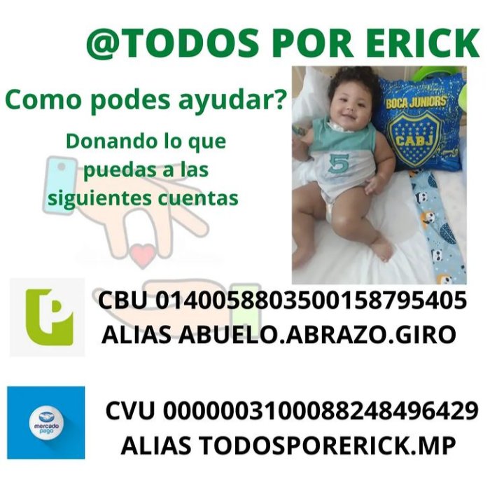 todosporerick's tweet photo. @santumaratea1 Erick te necesita Santi 🙏 https://t.co/NZu2uozpo1