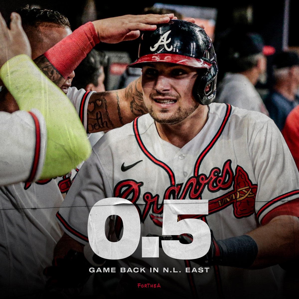 FanDuelSNBraves's tweet photo. h a l f https://t.co/4pwLirgbsK