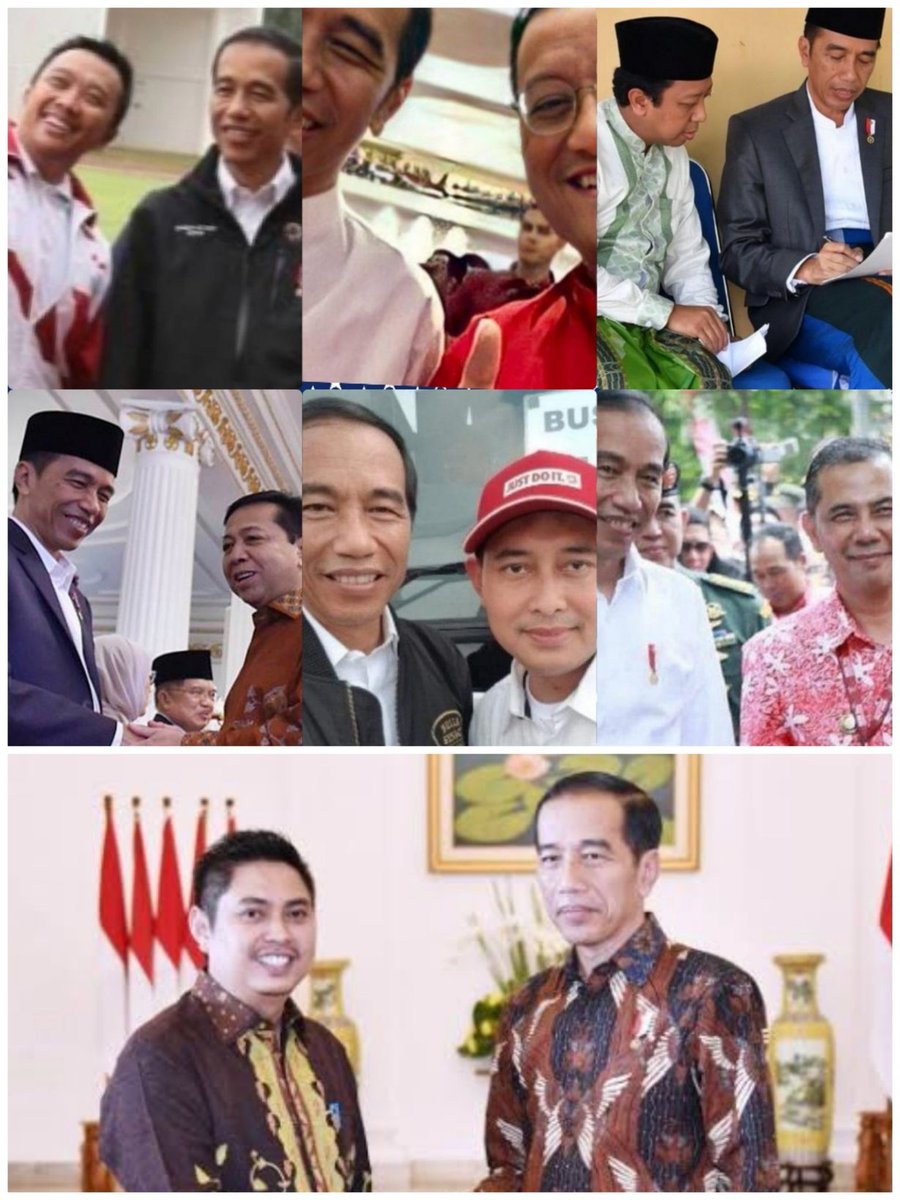 Pemimpin yg paling senang foto dgn koruptor.