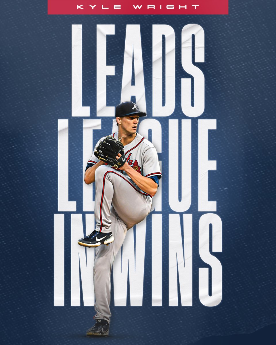 Braves On FanDuel Sports Network (@fanduelsnbraves) on Twitter photo 𝟏𝟐 𝐝𝐮𝐛𝐬.
First <a href="/Braves/">Atlanta Braves</a> pitcher to lead the National League in wins outright since Russ Ortiz in 2003 🔥 𝟏𝟐 𝐝𝐮𝐛𝐬.
First <a href="/Braves/">Atlanta Braves</a> pitcher to lead the National League in wins outright since Russ Ortiz in 2003 🔥