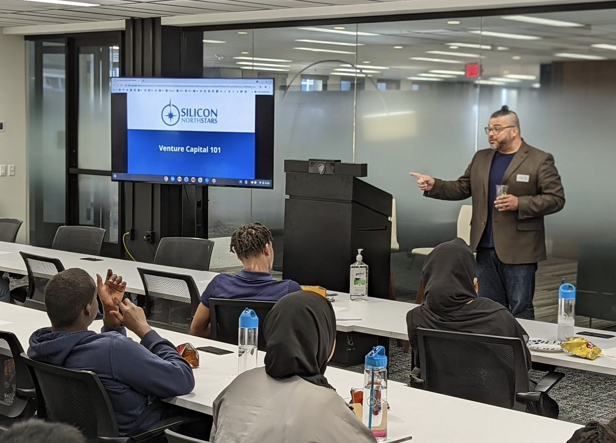 Thank you to <a href="/PaulCampbellMN/">Dr. Paul Campbell</a> &amp; Dr. Chris Brooks for speaking with our students last week at our summer Summit. Your story &amp; vision for Minnesota are inspiring &amp; we're lucky <a href="/BVG_TwinCities/">Brown Venture Group, LLC</a> is here! 🙏❤️