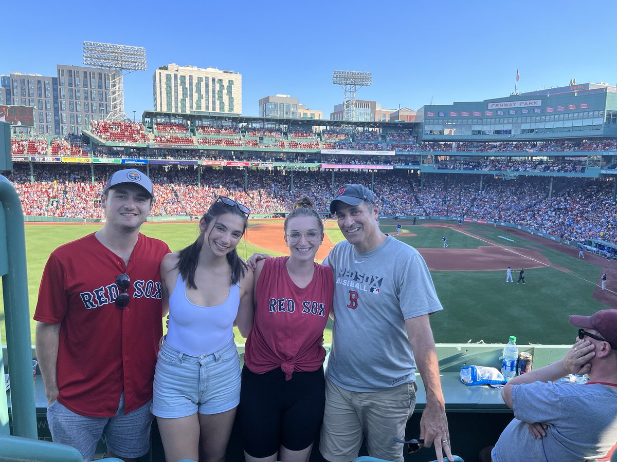 aplep's tweet image. The resumption of a family traditional sojourn to the Holy Land after 2 year absence.  Despite the fact that ⁦@RedSox⁩ seem to have forgotten how to hit, we loved it and still love them!
