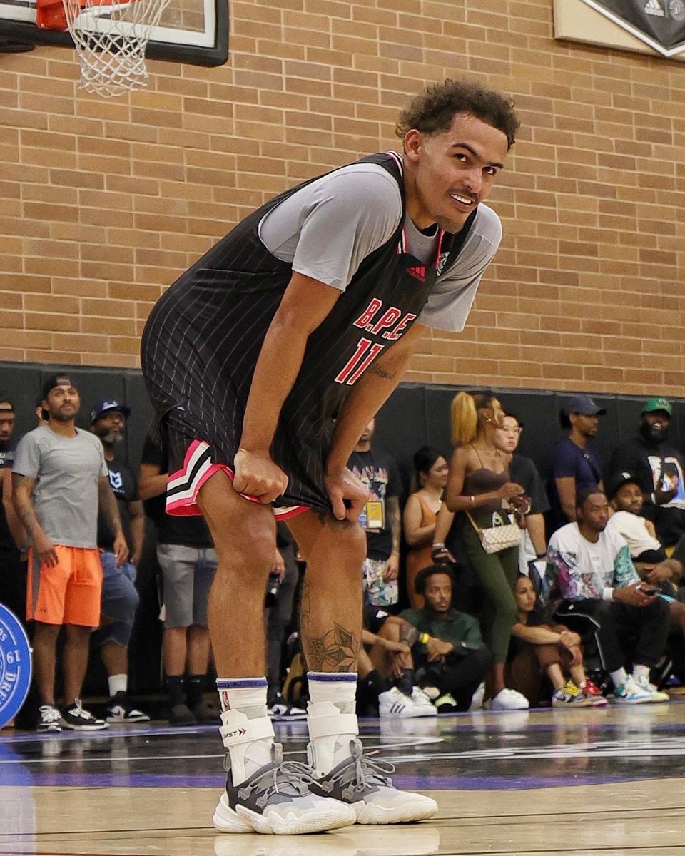 Trae Young, John Collins upset at Drew League HoopsHype