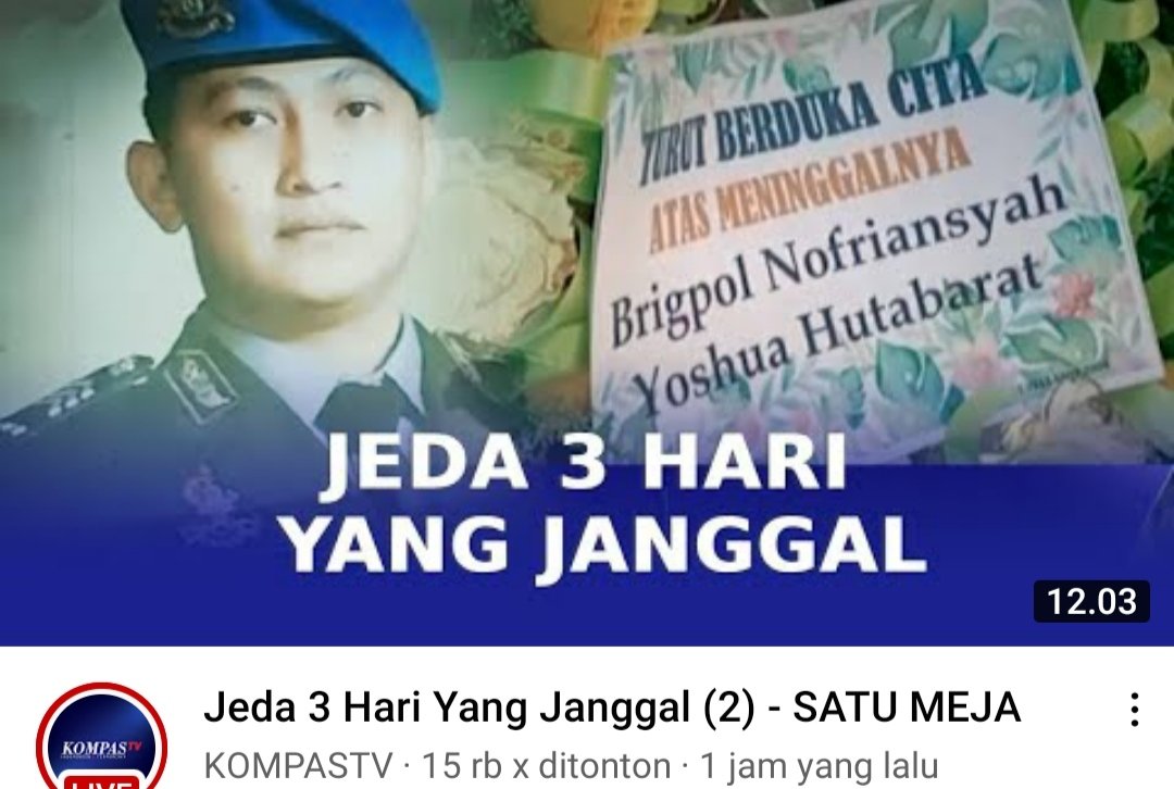 albert_mandroe's tweet photo. #Jeda3HariKasusBerdarah📸
Kalau Sampai Kasus Berdarah di Rmh Dinas Irjen Ferdy Sambo Yg Tega Menghilangkan Nyawa Ajudan Brigadir Joshua Krn Kasus dng Seorang Wanita Di Institusi Polri Maka Kapolri Sdh Wajib Bersih" Dng Pecat Semua Anggota Polri Yg Terlibat Tanpa Tebang Pilih..!! https://t.co/VFqOW4fgmc