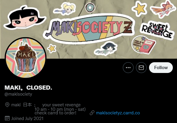<a href="/makisociety/">MAKI。CLOSED</a>