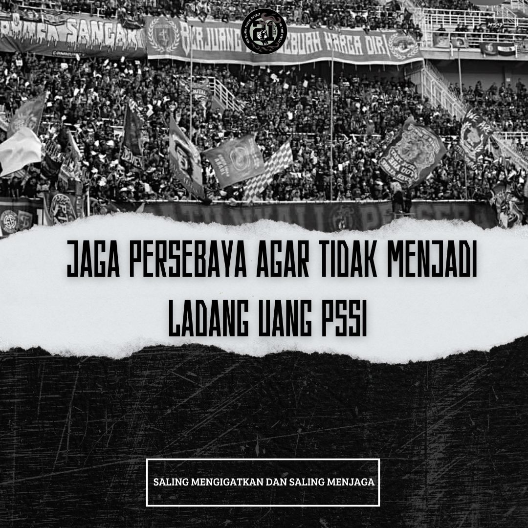 GateJhoner21's tweet photo. Jaga Persebaya Agar Tidak Menjadi Ladang Uang PSSI.

Ayo Mari Kita Saling Mengingatkan Dan Menjaga Sesama Agar Saat Liga Nanti Persebaya Tidak Menjadi Ladang Uang Bagi Federasi Karena Ulah Kita Sendiri. https://t.co/mNscQoPRAK