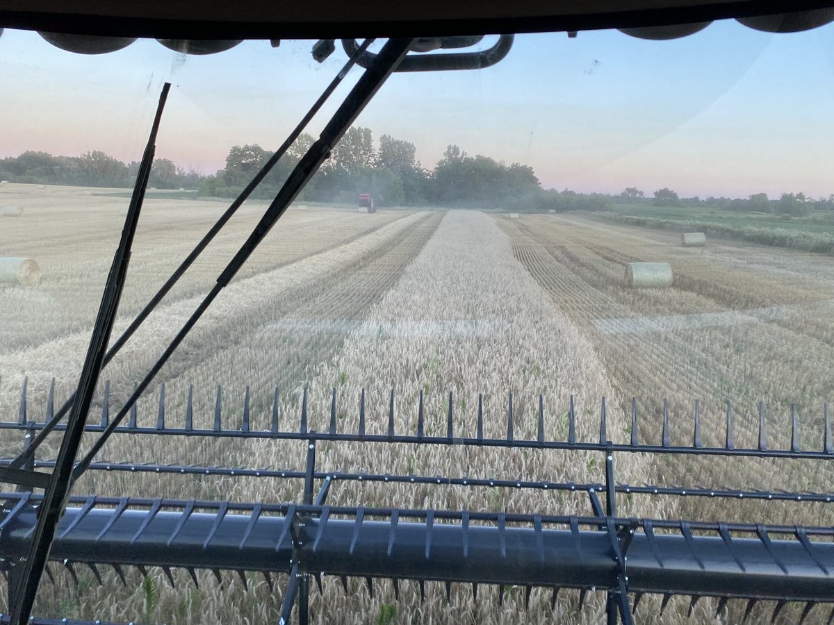 After almost 3 weeks since getting going, finally found the last pass last night #harvest22