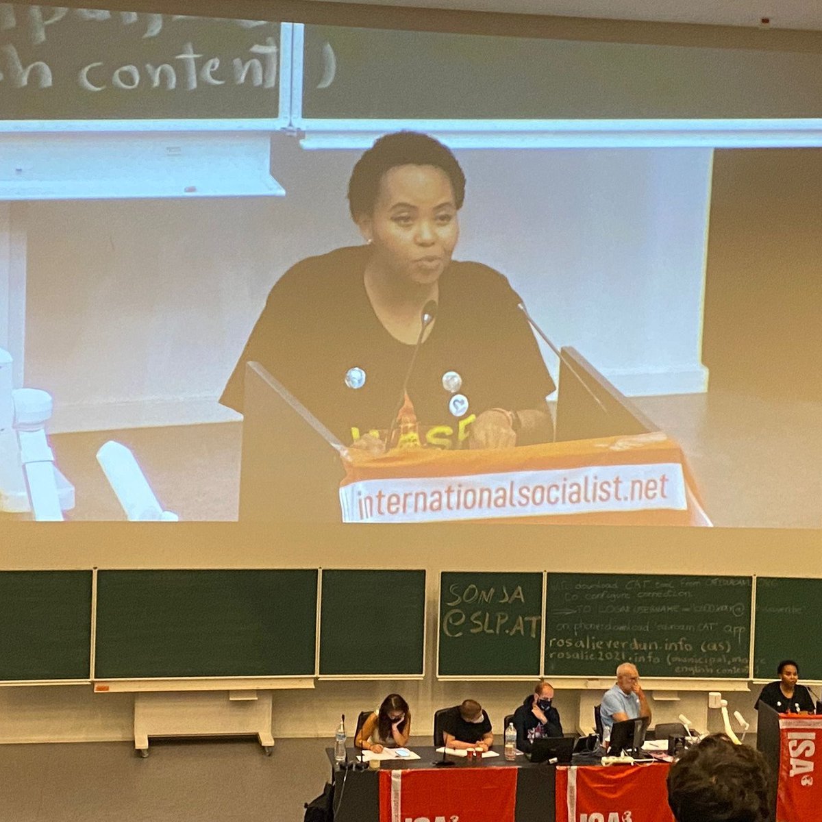 WASP_ISA's tweet image. On Friday the @ISA_socialists July 2022 School in Belgium came to an end. This was the most ambitious coming together of our International since its refounding in 2019! 20+ national-sections including our own from South Africa mobilised 230+ members and supporters to attend 🌍🚩