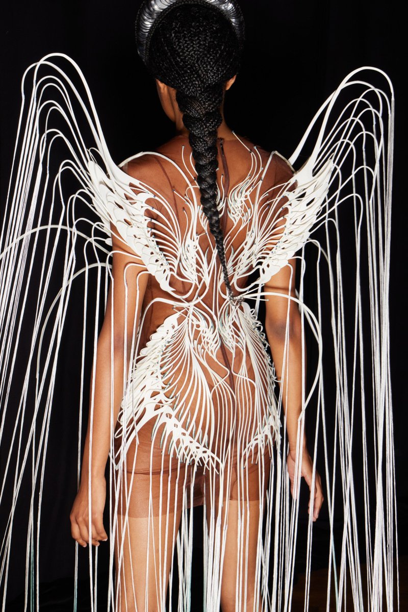pixts's tweet photo. iris van herpen ⋅ fw 22 https://t.co/mgFDilRJQJ