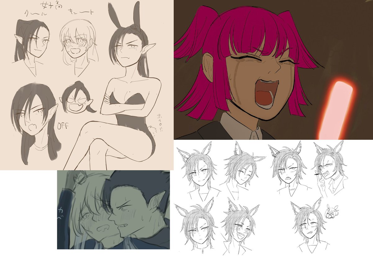 # 今月描いた絵を晒そう 