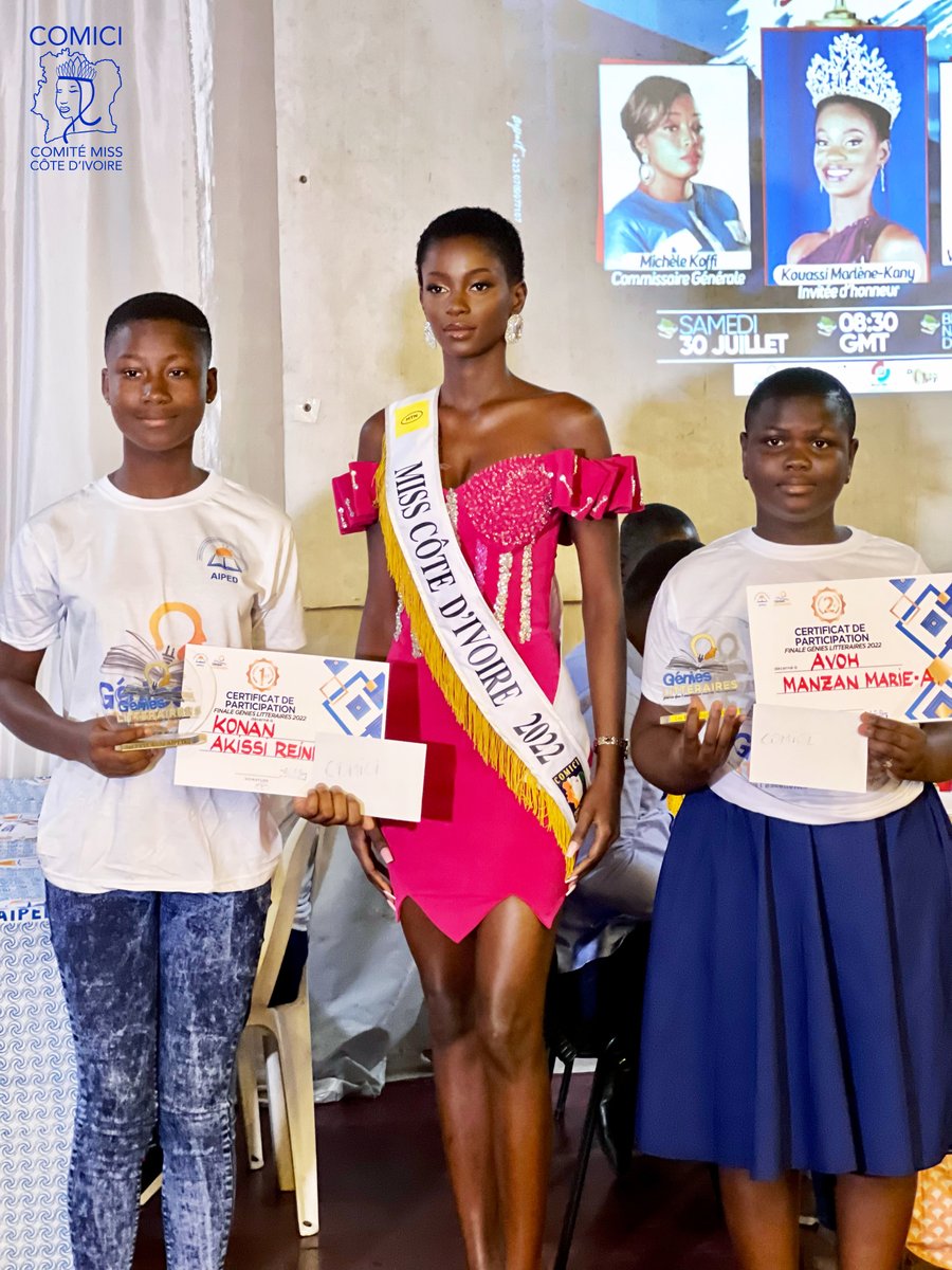 Miss Côte d'Ivoire tweet media