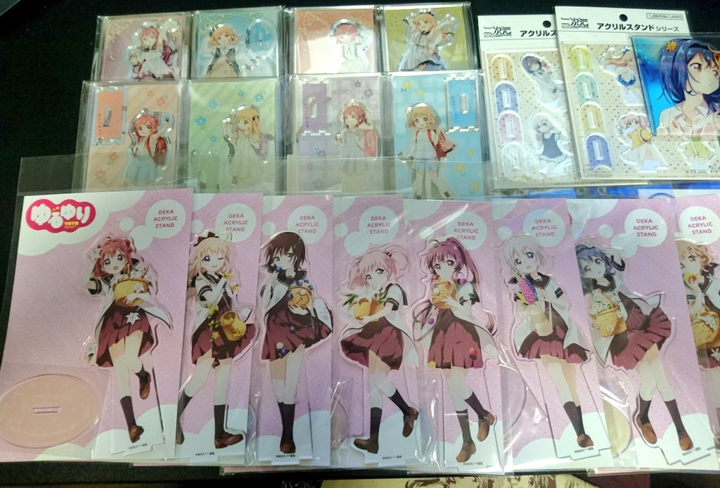 サンリオキャラクターズ 歳納京子 サイン入り グラフィックアート ゆる