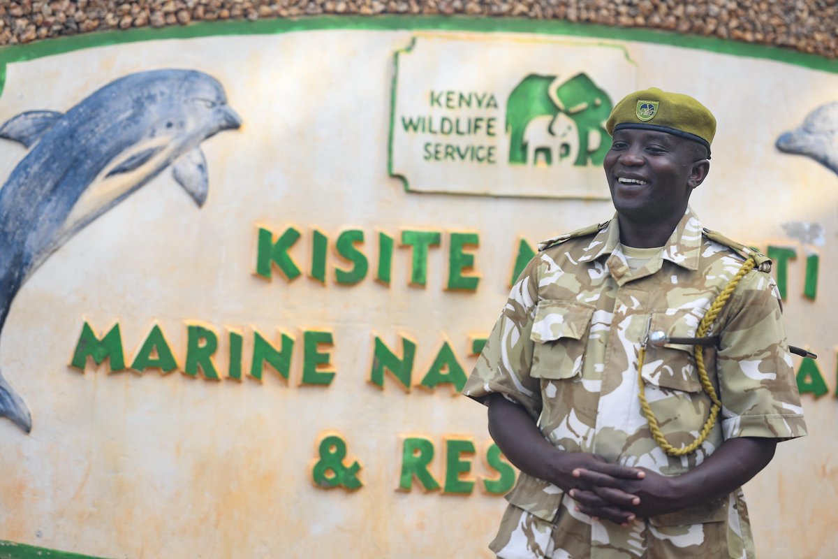 WWF_Kenya's tweet photo. DYK that Kisite-Mpunguti Marine Park made history as Kenya’s first Blue Park? It was awarded a Gold Level Blue Park Award for achieving high standards for marine life conservation. This #WorldRangerDay, we salute the @kwskenya marine rangers led by @PaulWambi1 for a job well done https://t.co/s4Tbx2w1ko