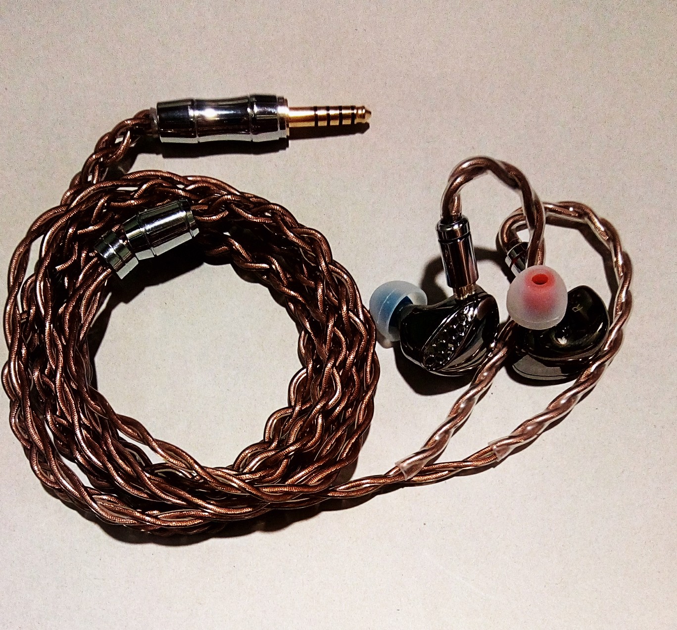 リケーブル 4.4mm5極 2Pin 龍柱 ダルマオーディオ TTT AUDIO