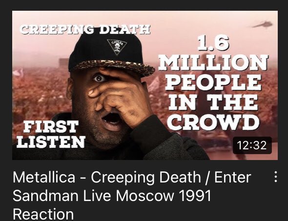 ATLRadioX's tweet image. I love watching people experience greatness for the first time…. #tallica baby! 👉🏼 youtu.be/BRnezQndoTQ 🤘🏼🤘🏼 #metal #metallica