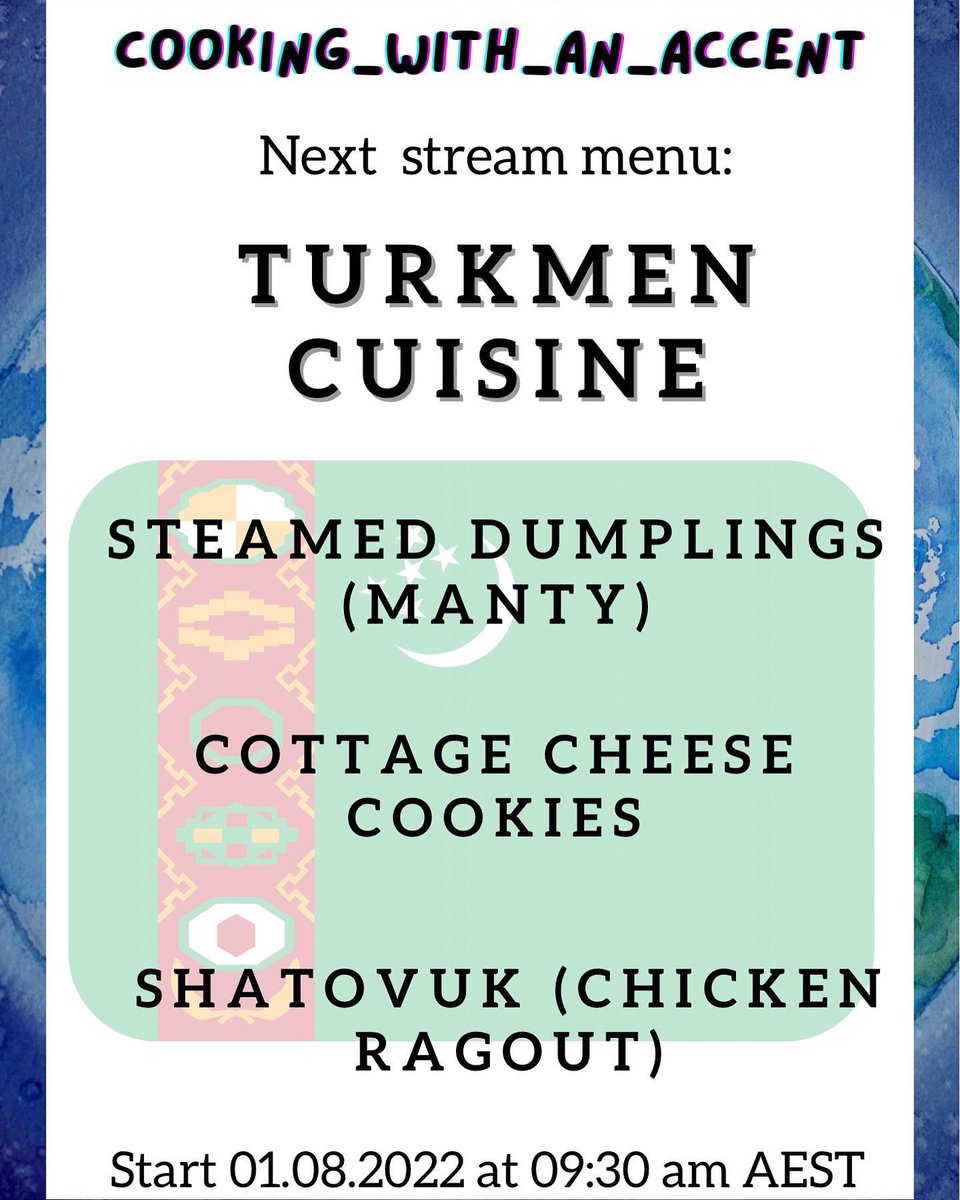cooking_accent's tweet photo. After skipping one week I’m coming back to the schedule (or maybe not). Anyway, see tomorrow at 9:30am AEST on #cooking_with_an_accent
Link in bio. https://t.co/xvFcKENkNT