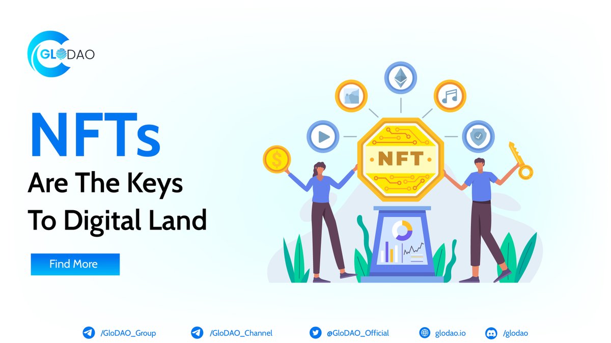 GloDAO_Official's tweet photo. Discover how NFTs are the new keys to digital land here 👉 https://t.co/lT05mYWq8F

#glodao #defi #dao #blockchain https://t.co/F0qC0gBzOy