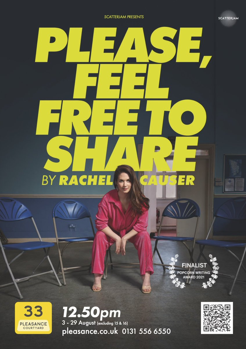 _scatterjam's tweet photo. @With1V Hey there! We would love to see you at our darkly comic, one-woman show about lies 🤥, likes 👍🏼 and the blurring of the two…
📍 @ThePleasance 3rd - 29th
🕙12.50pm
🏆Finalist Popcorn Award 2021
https://t.co/znAuGEPRXQ
#edfringe #EdFringe2022 #PFFTS #femifringe https://t.co/wa6eRyejS8