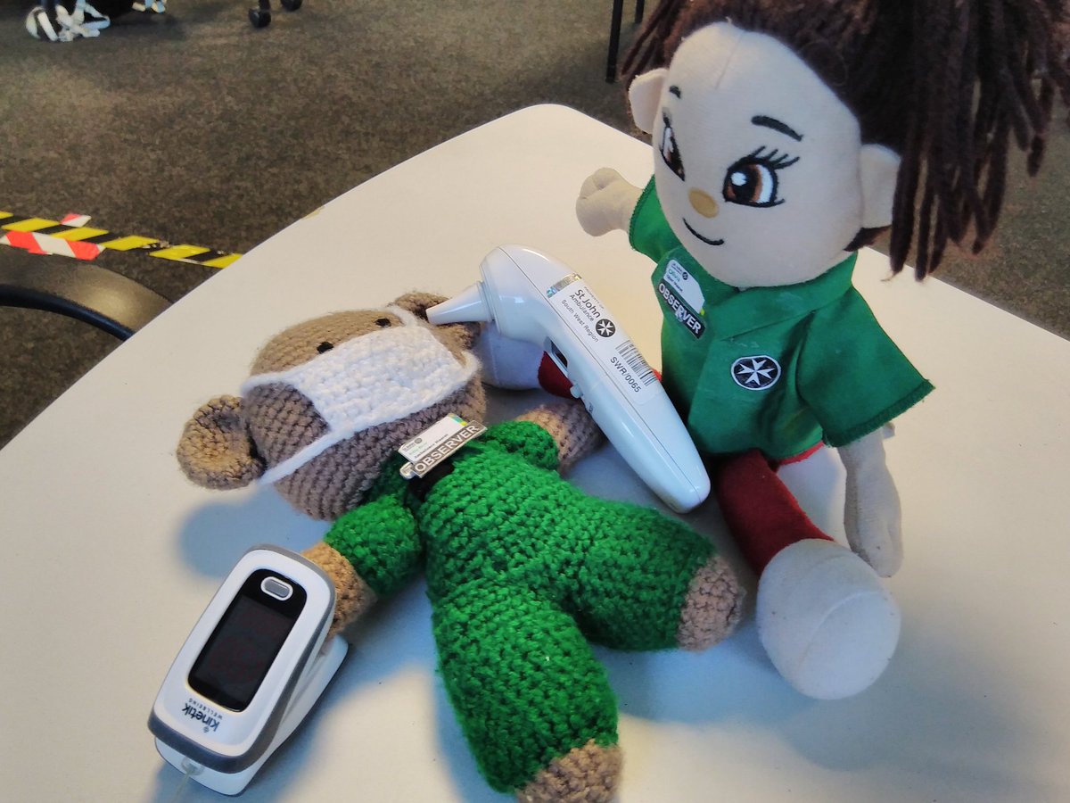 We've escaped to the North and visited <a href="/SJAWorcesterASU/">St John Ambulance - Worcester All Services Unit</a> to help deliver a First Aider course for a wonderful group of new @StJohnAmbulance #volunteers. 

Thanks to <a href="/DanJWHorton/">Dan Horton</a> for having us and for the private lesson!!

Olivia even got chance to practice her observation skills.