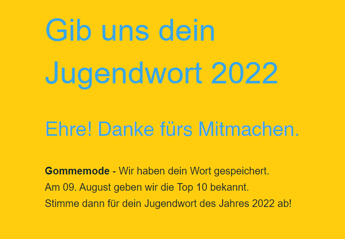 realHerrSammy's tweet image. Gönnt mal - @GommeHDnet
langenscheidt.com/jugendwort-des…