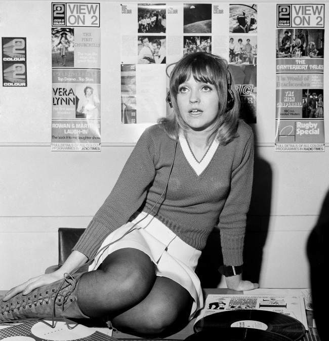 #AnnieNightingale . First female radio 1 DJ. Jan 1970.