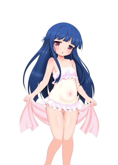 雪美「……………遊ぶ?」背景なし版です。 