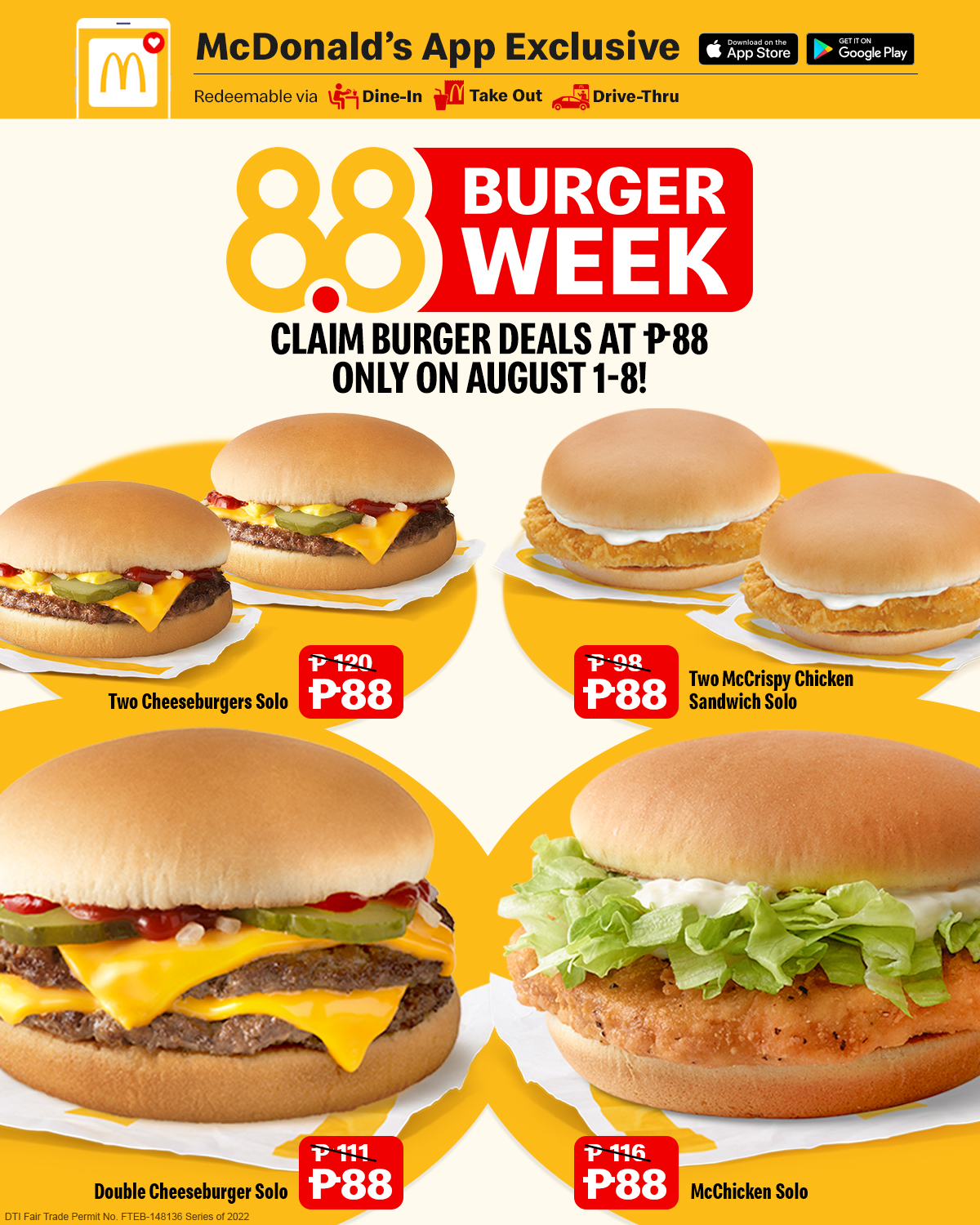 McDonald's Is Selling Double Cheeseburgers for 50 Cents