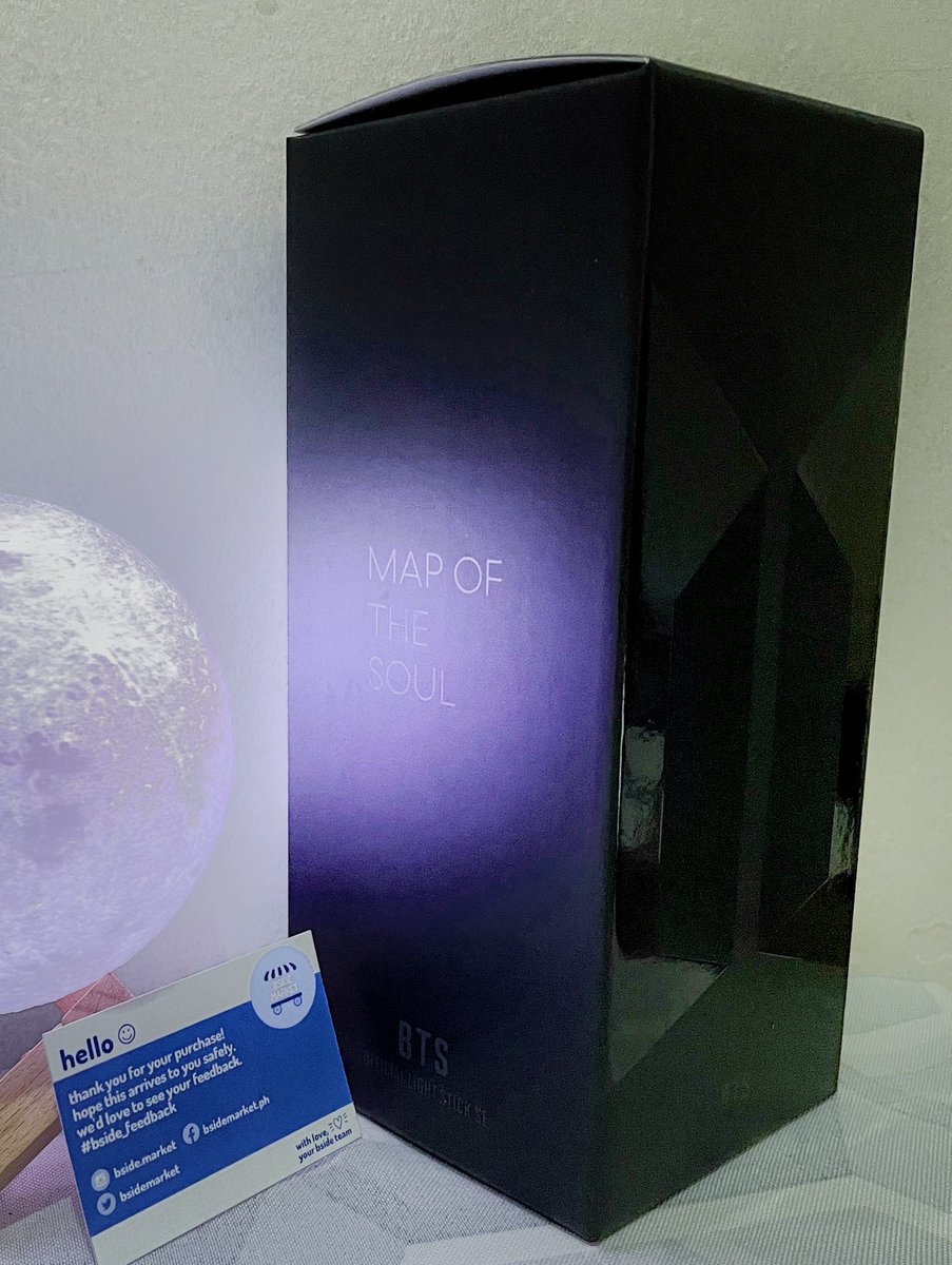 bsidemarket's tweet photo. Onhand | Available
BTS MOTS LIGHTSTICK SE
β PHP 2,200 + lsf
β brand new; from weverse
β up to 3 days reservation but prio if PAYO
β comment mine or dm to order
pls help rt π€
π· wts lfb ph army bomb
#bside_onhand #bts_onhand https://t.co/2zkf1woewL