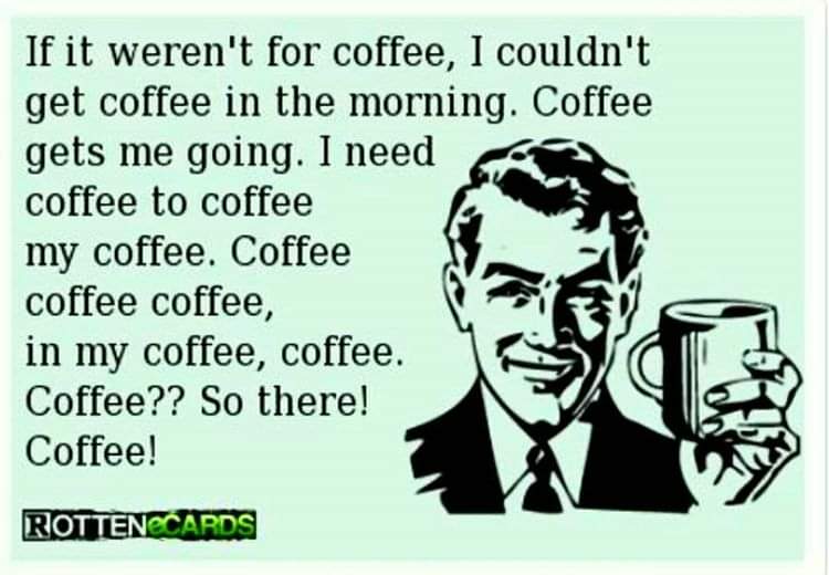 Hola Coffee Crew ☕️ 
<a href="/TaraTisch/">Tara Tisch</a> <a href="/jetisch/">JohnTischJavaClubCOP🤣😘</a> <a href="/FritsV4/">Frits persists . Pro democracy 🌊</a> <a href="/TraceyPalmBeach/">Tracey</a> <a href="/chefjoelb/">joel bren</a> <a href="/BrooksChloe732/">Chloe Brooks</a> <a href="/es_edwards/">Errol Edwards</a> <a href="/Numbers28/">George#VotesBlueAlways</a> @ZELDA9ZENITHIAN @benbrookjohn @faridghalili <a href="/katibug957/">꧁•⊹٭✨Kati🐞✨٭⊹•꧂</a> <a href="/Peatches66/">Jen</a> <a href="/lmakowski3/">Lori Blackmore</a> @srh_medco <a href="/WickedEyes22/">tina albright</a> <a href="/HarleyDad731/">🏍🏍Harley the Grateful Dad🏍🏍(aka Rob)</a> @erin_hartigan4 <a href="/GrantNoland/">Grant Noland Jr.</a> <a href="/OlderthanU70/">Sam Kirell</a>