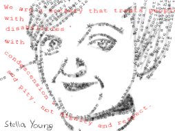timundvin's tweet photo. Last day of #DisabilityPride ends with a quote by Stella Young that sadly holds true still: "We are a society that treats people with disabilities with condescension and pity, not dignity and respect." #GISH https://t.co/KyGjRHQ8vh