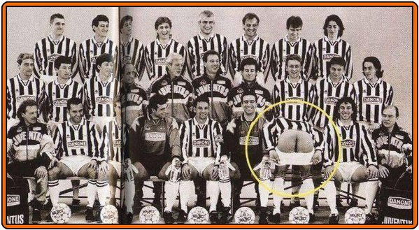 Gianluca Vialli bares all, 1994.