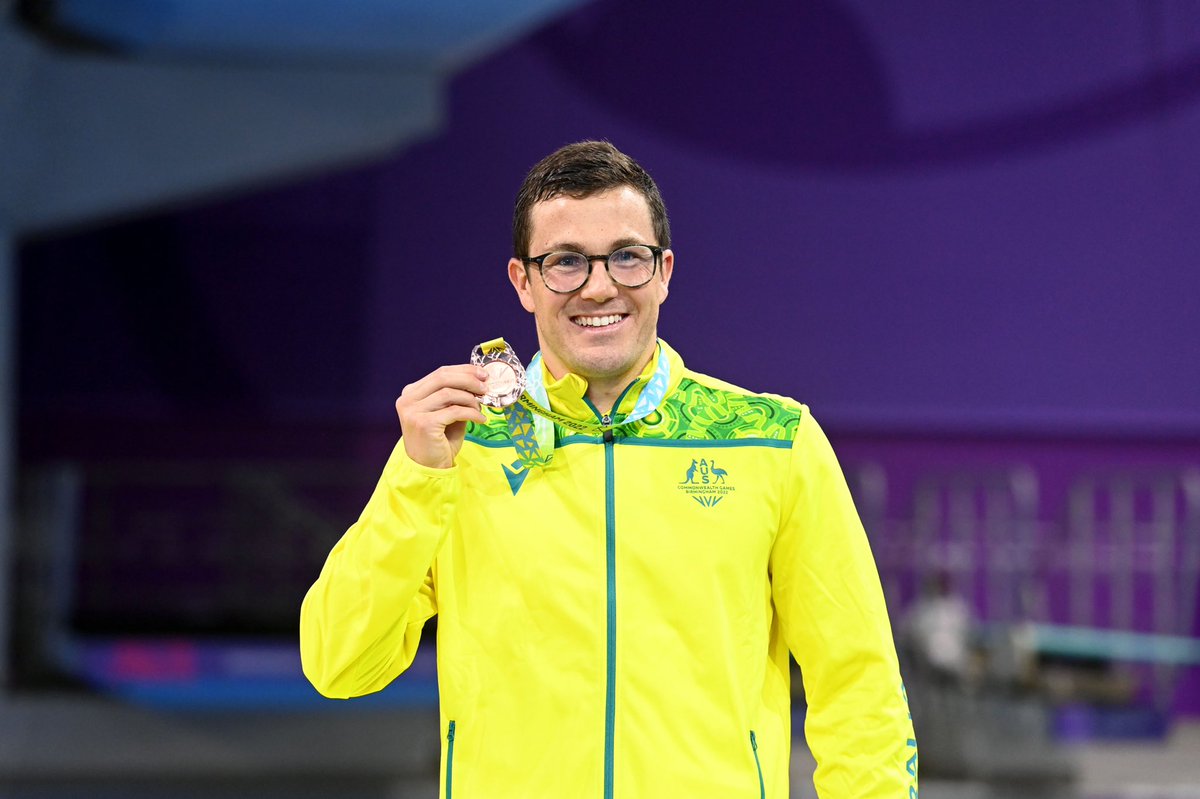 JacobTempleton_'s tweet photo. Absolutely over the moon with 🥉 at the Commonwealth Games. All of the challenges and sacrifice are worth it. Hard work pays off, thanks to everyone for the support ❤️ @CommGamesAUS https://t.co/zKHQZzjdiy
