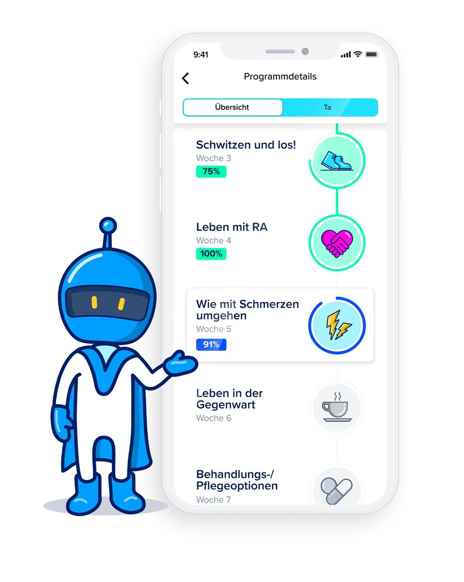GIANT Health Event (@giant_health) on Twitter photo Free access to the <a href="/SidekickHealth/">Sidekick Health</a> App: the personal companion for patients with #RheumatoidArthritis💙
Pfizer is committed to #InnovativePatientCare and, together with Sidekick Health, provides patients free access to the program.
Read more:
sidekicktherapeutics.com/ch_de/ra/
#GIANT2022 Free access to the <a href="/SidekickHealth/">Sidekick Health</a> App: the personal companion for patients with #RheumatoidArthritis💙
Pfizer is committed to #InnovativePatientCare and, together with Sidekick Health, provides patients free access to the program.
Read more:
sidekicktherapeutics.com/ch_de/ra/
#GIANT2022