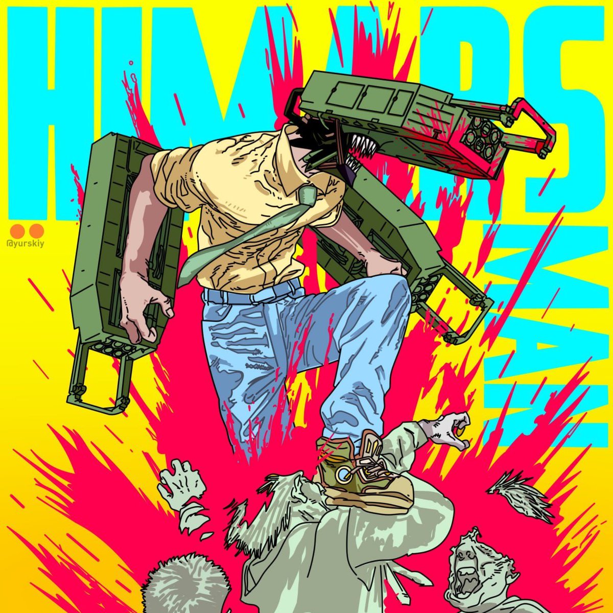 Today #HIMARS has a Ukrainian heart beating inside of it. Today #HIMARS wears Ukrainian military uniform.