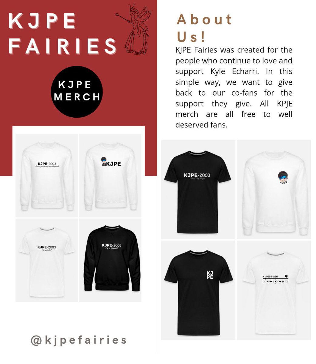 kjpefairies's tweet photo. Hello to everybody! Fairies of KJPE here! We are happy to announce that @KJPEFairies will act as KJPE Fairies' official giveaway account. We are so grateful for your unending love and support for the incredible @kyle_echarri. Follow us for more details on our upcoming giveaways! https://t.co/49vhWNERqW