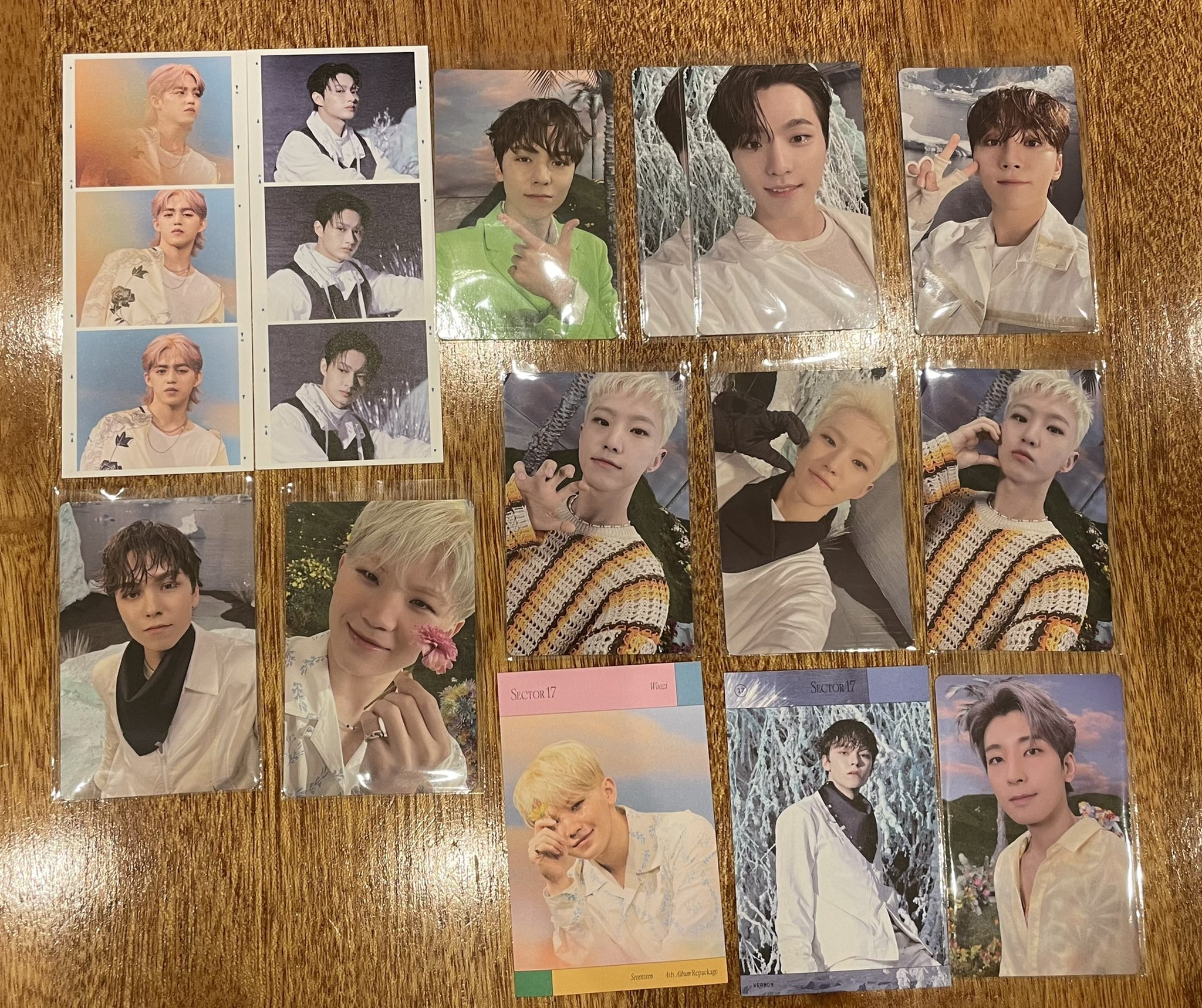 SEVENTEEN セブチ リパケ sector17 ウジ サイン SEVENTEEN、4th