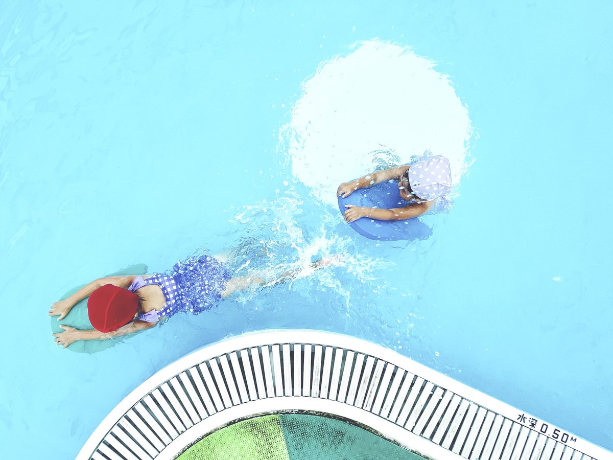 kiiroworkstudio's tweet image. #localsnaps #July31 
#localpool #daughters