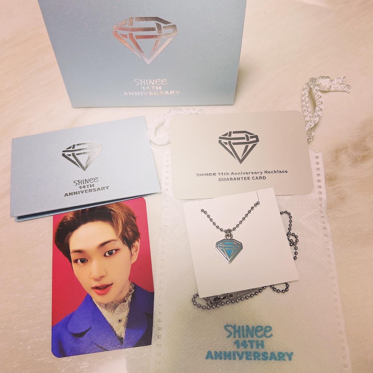 aki718taem's tweet photo. 届いた〜💎✨
(⌒▽⌒)(ㅎㅅㅎ)(6v6)(｀ㅂ´*)( ㅍ_ㅍ )可愛い♡
#14thSHINeeDay
#14th_Debut_Anniversary
#SHINee #샤이니 #シャイニー
#TAEMIN #태민 #テミン
#ONEW #온유 #オニュ
#KEY #MINHO #JONGHYEONG https://t.co/8U1emplqPV