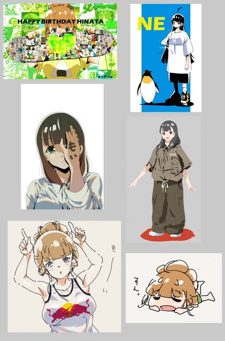 今月も楽しく描けました。 #今月描いた絵を晒そう 