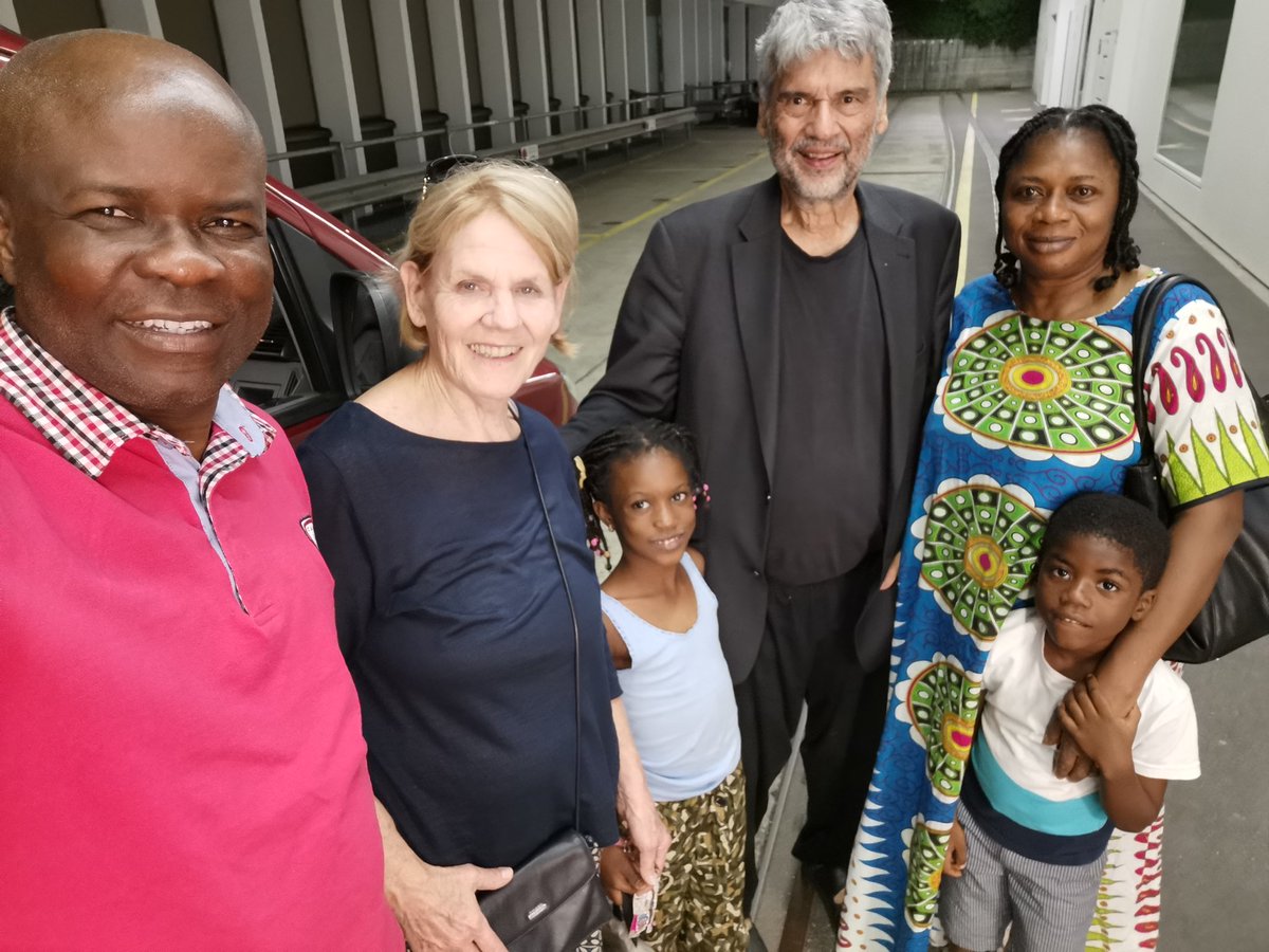 With the @Macoltis in Baden over the weekend...hosted us to refreshing dinner...God bless this great prof.