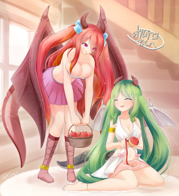 Skeb納品しました!オルケロさん宅の子達の生活のワンカットです!ご依頼ありがとうございました! 