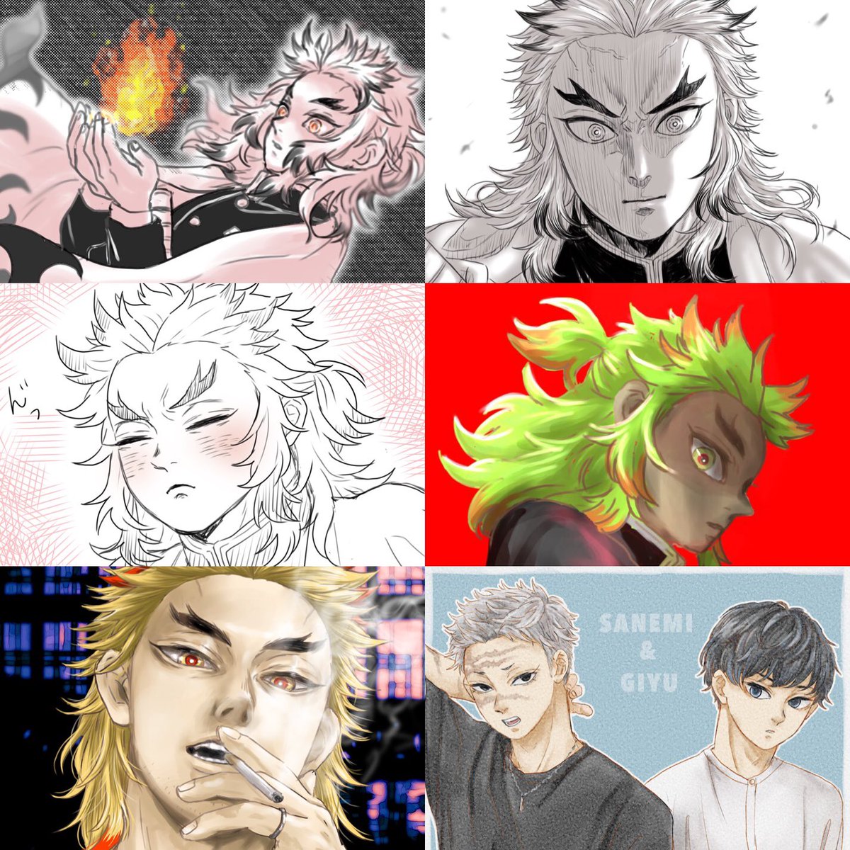 #今月描いた絵を晒そう 

7月もありがとうございました🙇‍♀️✨ 