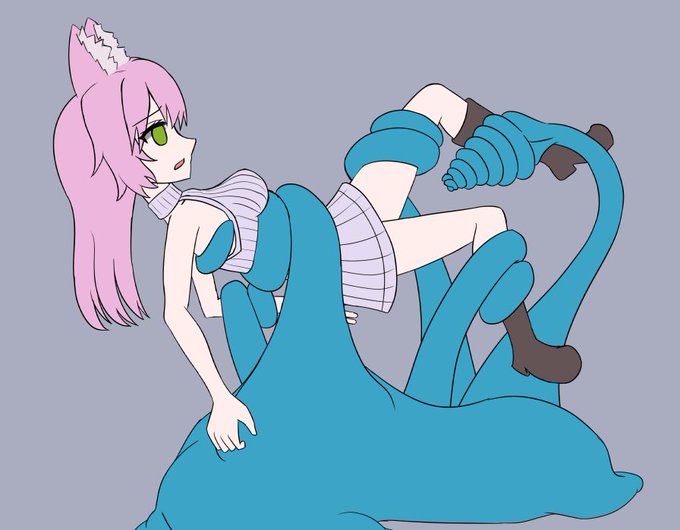 個人的な課題制作として、某slimeさんのアニメーションはやってみたい 