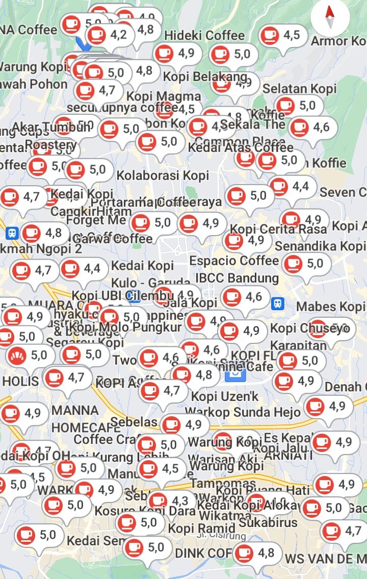 “Ngopi dimana ya, bingung”

Meanwhile in Bandung: