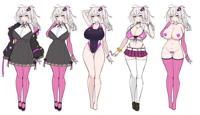 プロトタイプあかりちゃんとリリース版あかりちゃんの立ち絵作りたい衣装案まとめ 