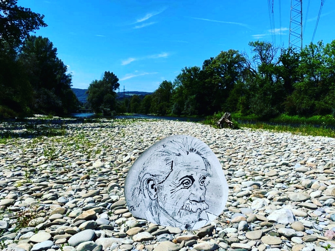 Bei sovielen #steine darf #Einstein nicht fehlen #chrocksoriginal #finddenStein