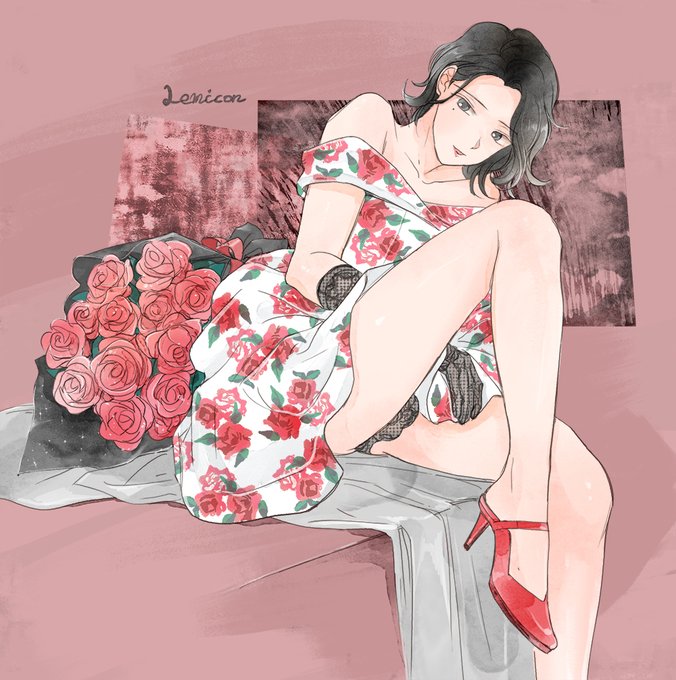 薔薇の花束🌹👠 