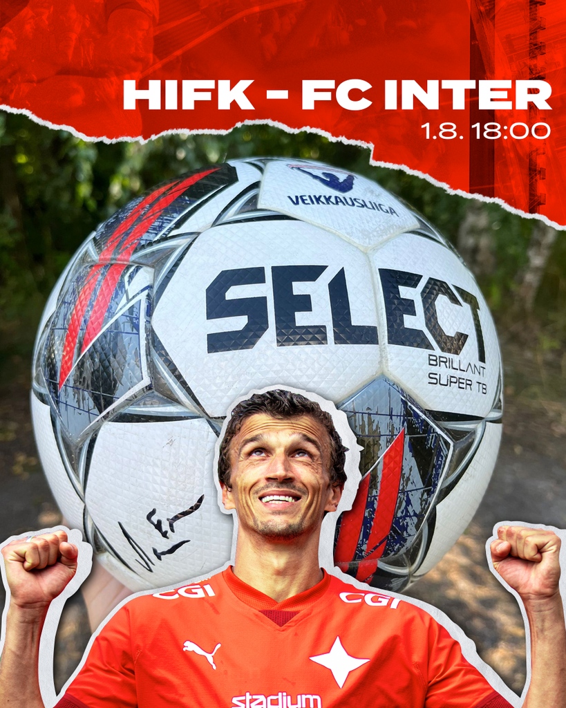 hifkfotboll1897's tweet photo. ‼️Voita pelipallo Roman Eremenkon nimmarilla‼️

🎟️Kommentoi maanantain ottelun avausmaalin tekijä ja seuraa HIFK:ta somessa! Jokaisen kanavan kommentti on yksi arpa! 

Tule paikalle kun Roma palaa Veikkausliigaan🔥 🎫 https://t.co/yOSFHFVPwy

#HIFKFotboll #Veikkausliiga #Eremenko https://t.co/BeJ0RgL90L