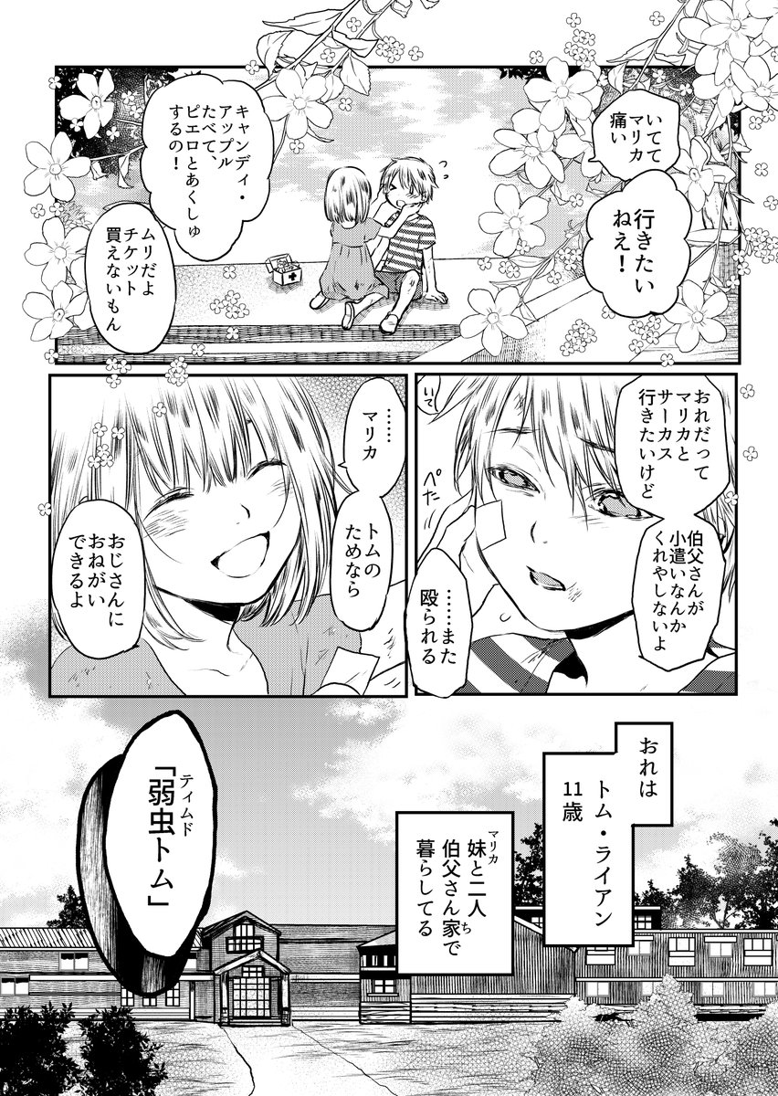 少年が不思議なサーカスに攫われた妹を取り戻すために冒険の旅に出る話  3/7 