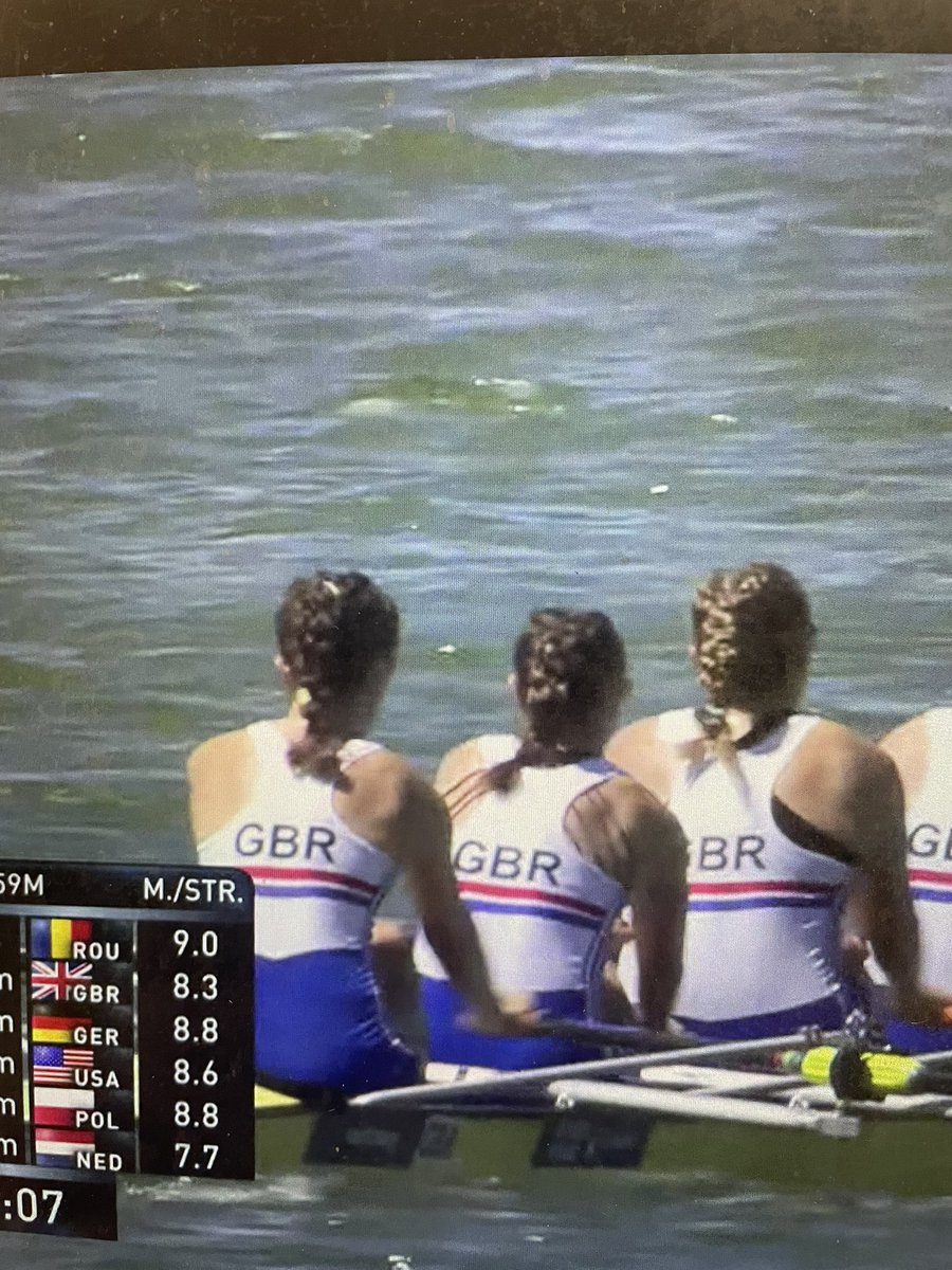Huge congratulations to Alice McCarthy and TeamGB for their Bronze placing in the U19 World Rowing Championships in Varese, Italy today - so close but pipped by Germany who won Silver, Romania with Gold - delighted for Alice! #Paris2024